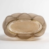 Flacon "Marquila" verre blanc patiné sépia de René LALIQUE