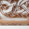 Partie de Garniture de Toilette « Epines » verre blanc patiné sépia de René LALIQUE – 4 pièces | Biron Partie de Garniture de Toilette "Epines" verre blanc patiné sépia de René LALIQUE - 4 pièces