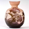 Vase Gourde « Verveine » verre multicouche dégagé à l’acide d’Emile Gallé | Biron ||||||||