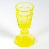 Carafe en cristal de bohème, 4 goblets en ouraline, XIXème siècle | Biron Carafe en cristal de bohème, 4 goblets en ouraline, XIXème siècle