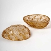 Boite « Poussins » verre blanc patiné sépia de René LALIQUE | Biron Boite "Poussins" verre blanc patiné sépia de René LALIQUE