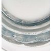 Vase « Monaco » verre blanc patiné bleu de René LALIQUE | Biron Vase "Monaco" verre blanc patiné bleu de René LALIQUE