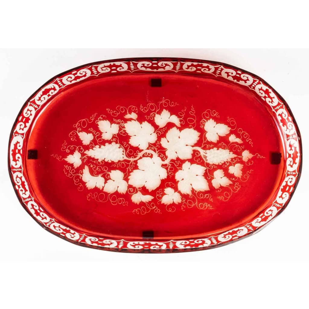 Ensemble de cristal de Bohême, XIXème siècle | Biron Ensemble de cristal de Bohême, XIXème siècle