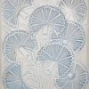 Boite « Bluets » verre blanc patiné bleu de René LALIQUE | Biron Boite "Bluets" verre blanc patiné bleu de René LALIQUE