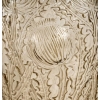 Vase « Domrémy » verre blanc patiné gris de René LALIQUE | Biron Vase "Domrémy" verre blanc patiné gris de René LALIQUE