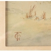 Tableau orientaliste aquarelle, fin XIXème siècle | Biron Tableau orientaliste aquarelle, fin XIXème siècle