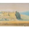 Tableau orientaliste aquarelle, fin XIXème siècle | Biron Tableau orientaliste aquarelle, fin XIXème siècle