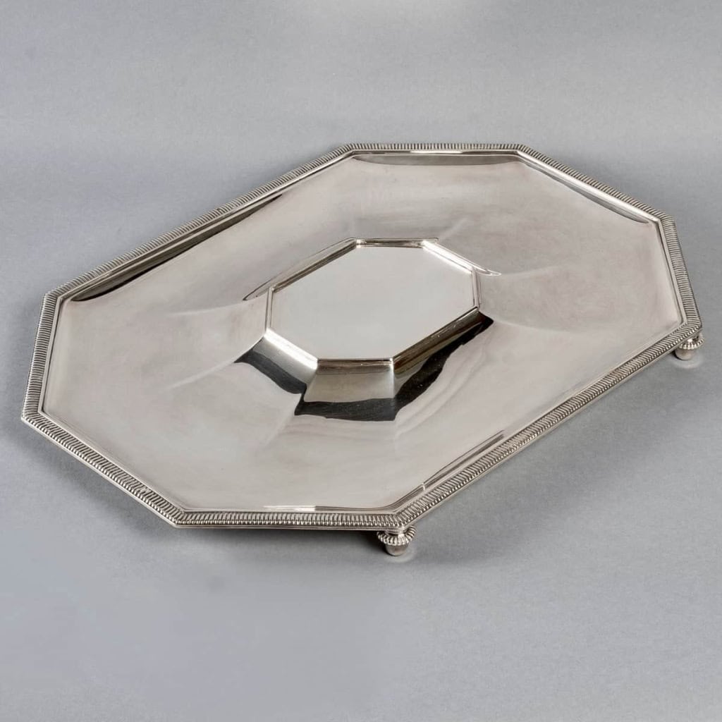 Légumier Soupière Surtout Centre De Table Style Louis XVI argent massif d’ODIOT | Biron Légumier Soupière Surtout Centre De Table Style Louis XVI argent massif d'ODIOT