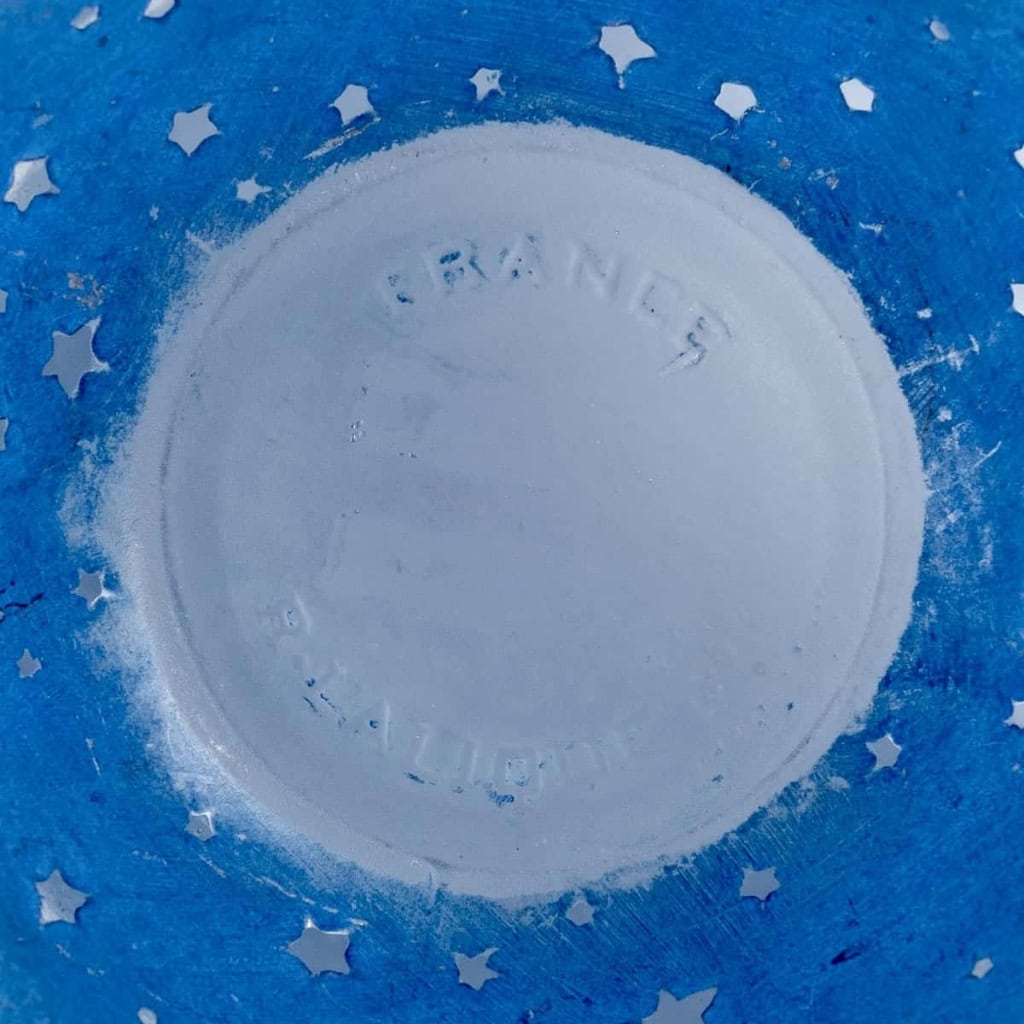 Boite « Dans la Nuit » verre blanc patiné bleu à chaud de René LALIQUE pour Worth | Biron Boite "Dans la Nuit" verre blanc patiné bleu à chaud de René LALIQUE pour Worth