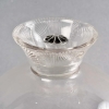 Paire de Carafes « Coquelicot » verre blanc émaillé noir de René LALIQUE – 2 pièces | Biron Paire de Carafes "Coquelicot" verre blanc émaillé noir de René LALIQUE - 2 pièces