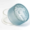 Boite « Deux Pigeons » verre blanc patiné bleu de René LALIQUE | Biron Boite "Deux Pigeons" verre blanc patiné bleu de René LALIQUE