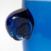 Vase « Albert » verre bleu saphir de René LALIQUE | Biron Vase "Albert" verre bleu saphir de René LALIQUE
