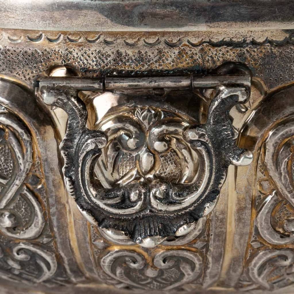 Boîte en argent, poinçon égyptien, 1900 | Biron Boîte en argent, poinçon égyptien, 1900