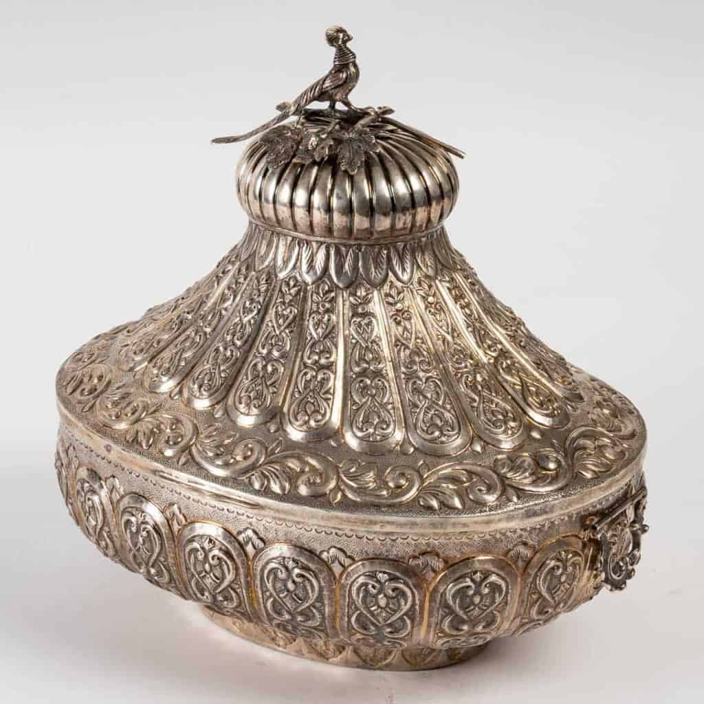 Boîte en argent, poinçon égyptien, 1900 | Biron Boîte en argent, poinçon égyptien, 1900