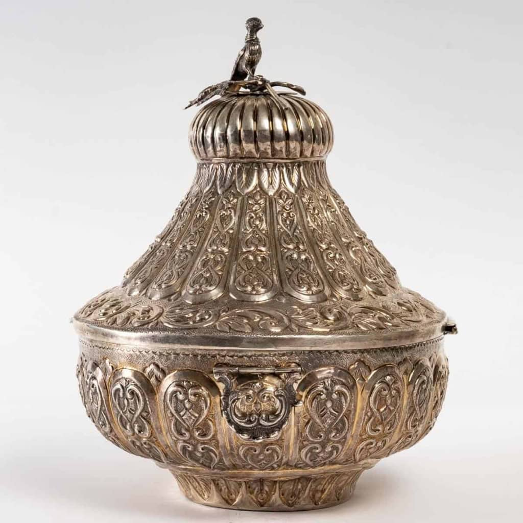 Boîte en argent, poinçon égyptien, 1900 | Biron Boîte en argent, poinçon égyptien, 1900