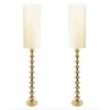 1960 Paire de lampadaires « Toupie »Suédois | Biron |||||