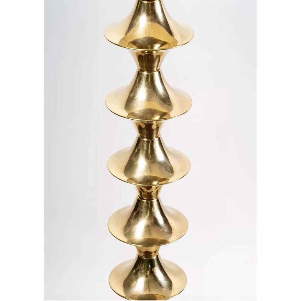 1960 Paire de lampadaires « Toupie »Suédois | Biron 1960 Paire de lampadaires "Toupie"Suédois
