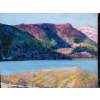 CHARRETON Victor Ecole Française 20è Siècle Lac D’auvergne Huile Signée Certificat d’authenticité | Biron CHARRETON Victor Ecole Française 20è Siècle Lac D’auvergne Huile Signée