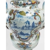 Pot couvert Delft polychrome, XVIIIème siècle | Biron Pot couvert Delft polychrome, XVIIIème siècle
