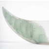 Jardinière Coupe « Acanthes » verre blanc patiné vert de René LALIQUE | Biron Jardinière Coupe "Acanthes" verre blanc patiné vert de René LALIQUE