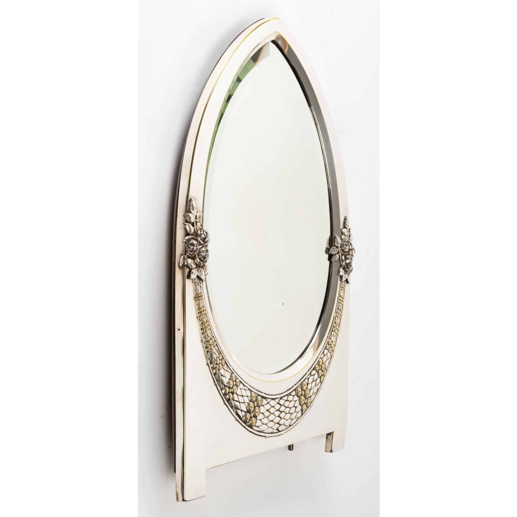 Miroir de table d’époque art nouveau, 1920 | Biron Miroir de table d'époque art nouveau, 1920