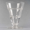 Service « Vouvray » verre blanc de René LALIQUE – 42 pièces | Biron Service "Vouvray" verre blanc de René LALIQUE - 42 pièces