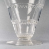 Service « Vouvray » verre blanc de René LALIQUE – 42 pièces | Biron Service "Vouvray" verre blanc de René LALIQUE - 42 pièces