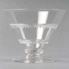 Service « Vouvray » verre blanc de René LALIQUE – 42 pièces | Biron Service "Vouvray" verre blanc de René LALIQUE - 42 pièces