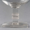 Suite de Verres à Cognac « Argos » verre blanc de René LALIQUE – 5 pièces | Biron Suite de Verres à Cognac "Argos" verre blanc de René LALIQUE - 5 pièces