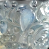 Vase « Avallon » verre opalescent patiné bleu de René LALIQUE | Biron Vase "Avallon" verre opalescent patiné bleu de René LALIQUE