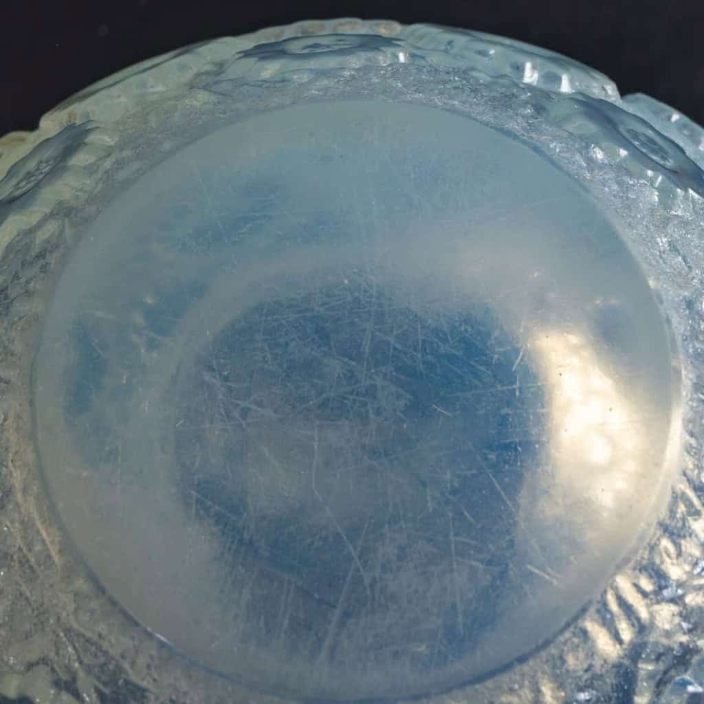 Vase « Pâquerettes » verre opalescent de René LALIQUE | Biron Vase "Pâquerettes" verre opalescent de René LALIQUE