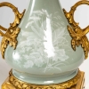 Une paire de lampes céladon, manufacture de Sèvres 1850 | Biron Une paire de lampes céladon, manufacture de Sèvres 1850