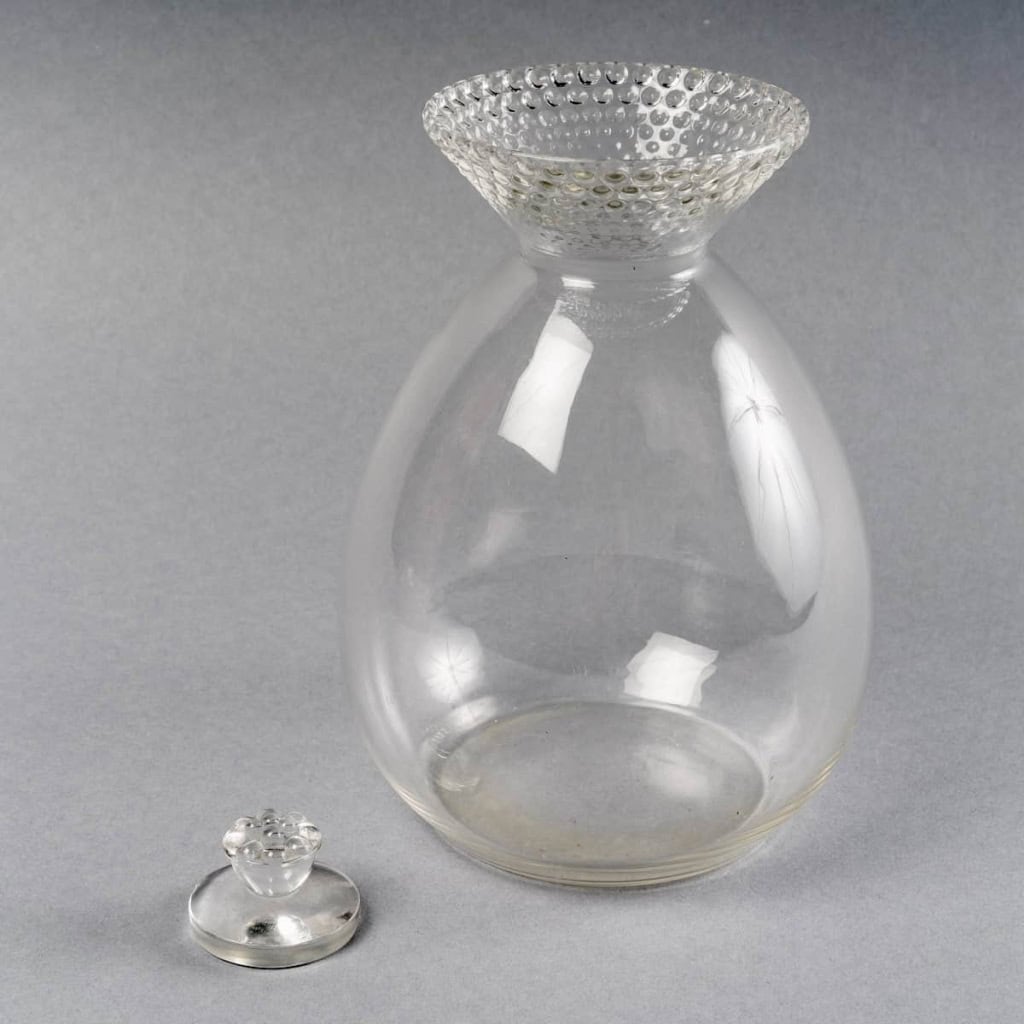 Service « Nippon » verre blanc de René LALIQUE | Biron Service "Nippon" verre blanc de René LALIQUE