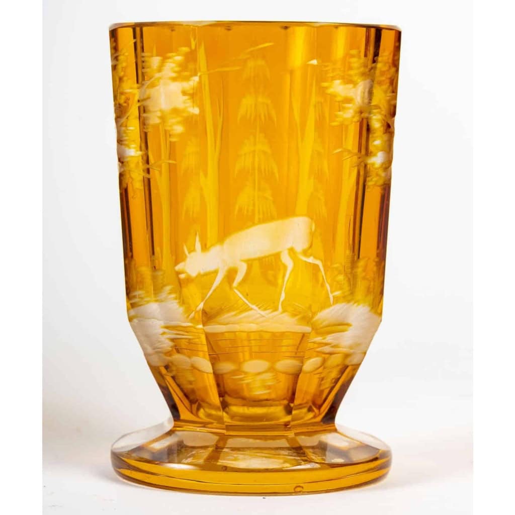 Ensemble de cristal de Bohême, XIXème siècle | Biron Ensemble de cristal de Bohême, XIXème siècle