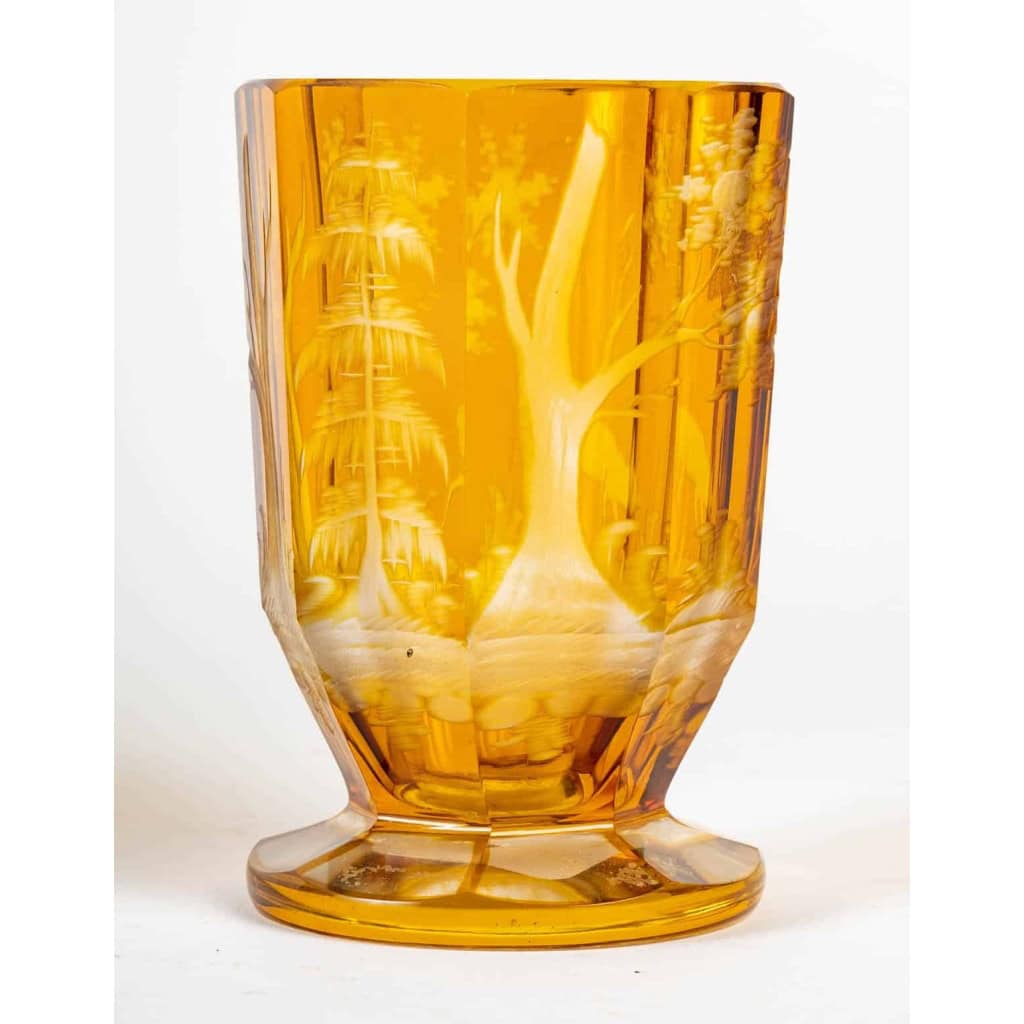 Ensemble de cristal de Bohême, XIXème siècle | Biron Ensemble de cristal de Bohême, XIXème siècle