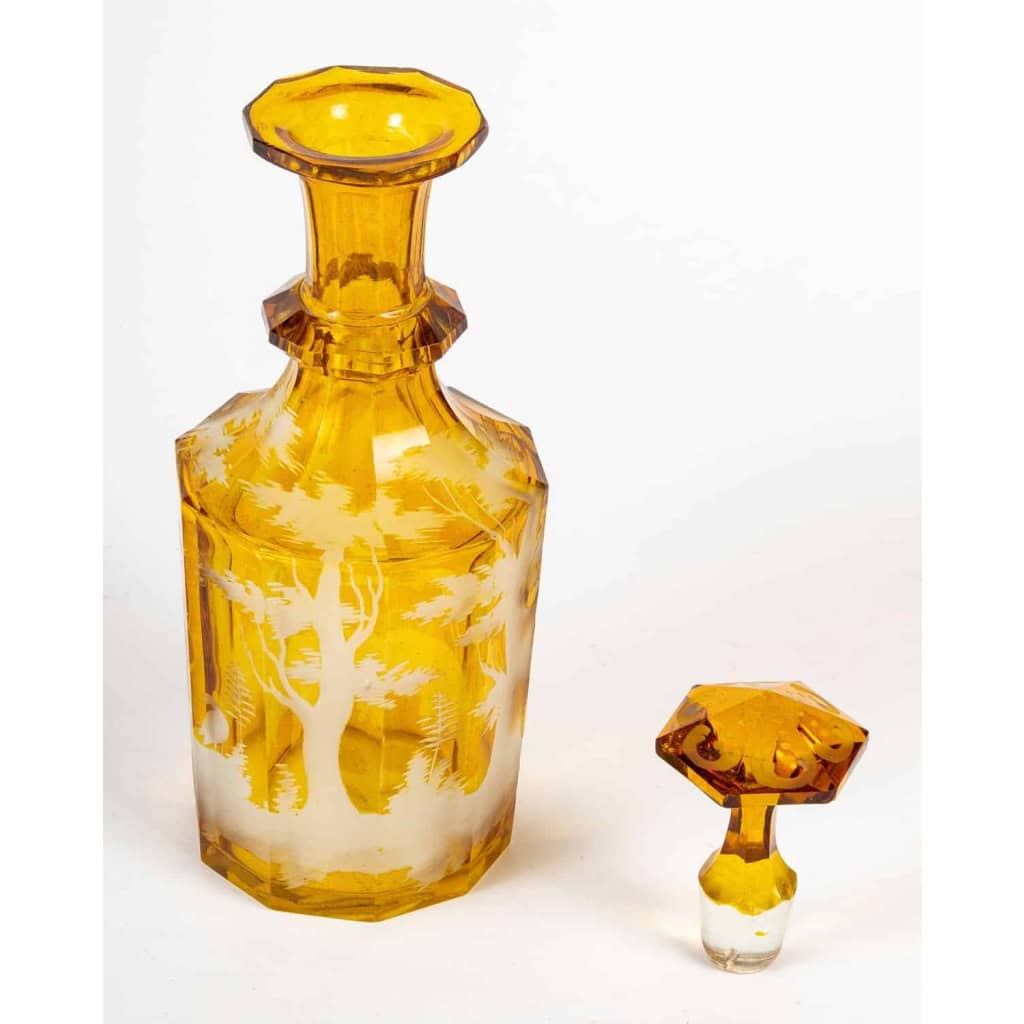 Ensemble de cristal de Bohême, XIXème siècle | Biron Ensemble de cristal de Bohême, XIXème siècle
