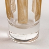 Suite de Gobelets « Six Figurines » verre blanc patiné sépia de René LALIQUE – 4 pièces | Biron Suite de Gobelets "Six Figurines" verre blanc patiné sépia de René LALIQUE - 4 pièces