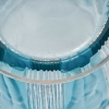 Vase « Danaïdes » verre blanc patiné bleu de René LALIQUE | Biron Vase "Danaïdes" verre blanc patiné bleu de René LALIQUE