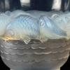 Vase « Piriac » verre opalescent de René LALIQUE | Biron Vase "Piriac" verre opalescent de René LALIQUE