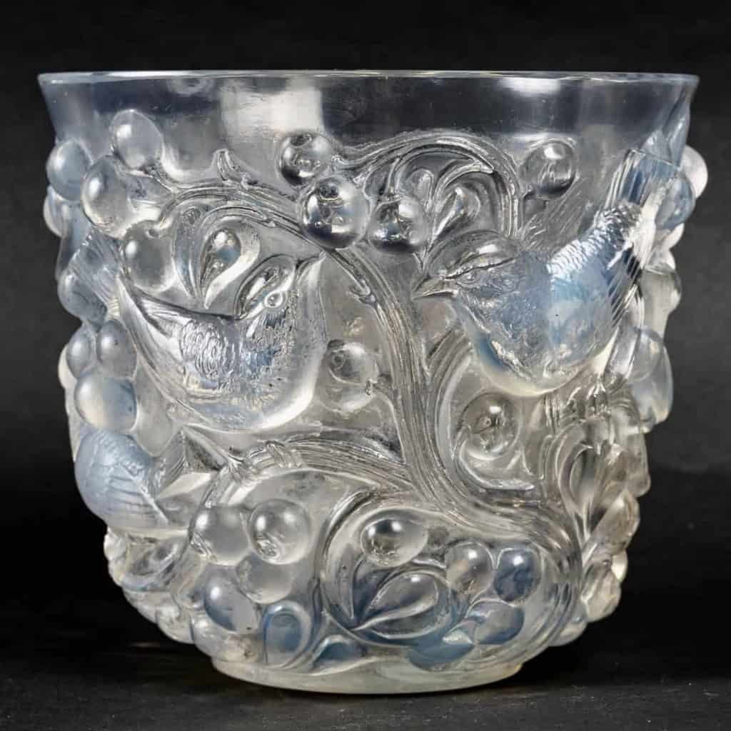Vase « Avallon » verre opalescent de René LALIQUE | Biron |||||||