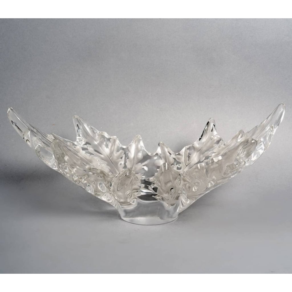 Coupe « Champs Elysées » cristal blanc de Marc LALIQUE | Biron |||||