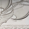 Surtout Décoratif « Caravelle » verre blanc de René LALIQUE | Biron Surtout Décoratif "Caravelle" verre blanc de René LALIQUE
