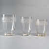 Service de Gobelets « Cygnes » cristal blanc gravé de BACCARAT – 32 pièces | Biron |||||||