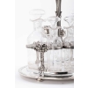 Orfèvre ODIOT – Huilier / Vinaigrier en argent massif/cristal fin XIXè | Biron Orfèvre ODIOT - Huilier / Vinaigrier en argent massif/cristal fin XIXè