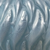 Vase « Marisa » verre opalescent patiné bleu de René LALIQUE | Biron Vase "Marisa" verre opalescent patiné bleu de René LALIQUE