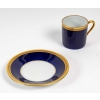 Série de tasses et sous-tasses en porcelaine de limoge, début XXème siècle | Biron Série de tasses et sous-tasses en porcelaine de limoge, début XXème siècle