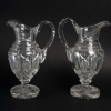 Paire d’aiguieres en cristal de baccarat, XIXème siècle | Biron ||||||||