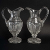 Paire d’aiguieres en cristal de baccarat, XIXème siècle | Biron Paire d'aiguieres en cristal de baccarat, XIXème siècle