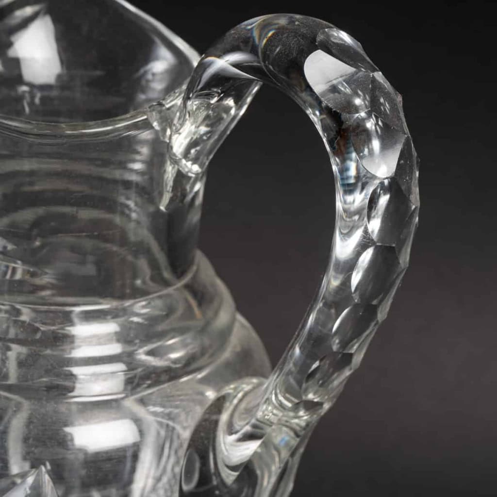 Paire d’aiguieres en cristal de baccarat, XIXème siècle | Biron Paire d'aiguieres en cristal de baccarat, XIXème siècle