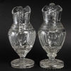 Paire d’aiguieres en cristal de baccarat, XIXème siècle | Biron Paire d'aiguieres en cristal de baccarat, XIXème siècle